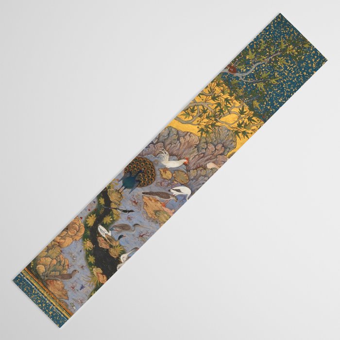 Concourse Of The Birds By Habiballah Of Sava Table Runner Gallery Image 3