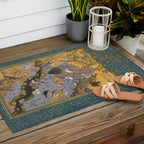 Concourse Of The Birds By Habiballah Of Sava Outdoor Rug Gallery Image 2