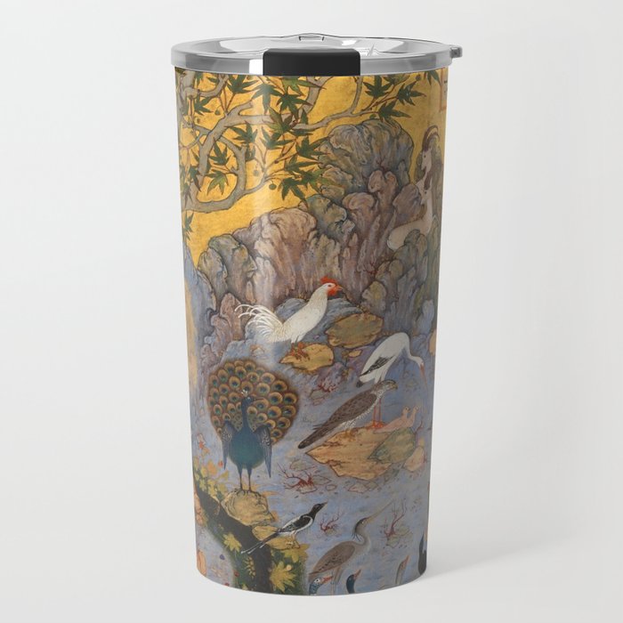 Concourse Of The Birds By Habiballah Of Sava Travel Mug Gallery Image 1