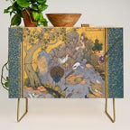 Concourse Of The Birds By Habiballah Of Sava Credenza Gallery Image 1