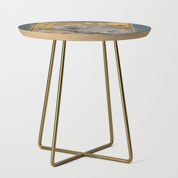 Concourse Of The Birds By Habiballah Of Sava Side Table Gallery Image 1
