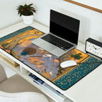 Concourse Of The Birds By Habiballah Of Sava Desk Mat Gallery Image 2