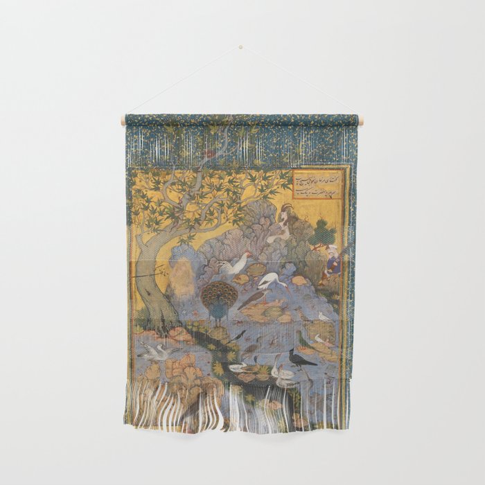Concourse Of The Birds By Habiballah Of Sava Wall Hanging Gallery Image 1