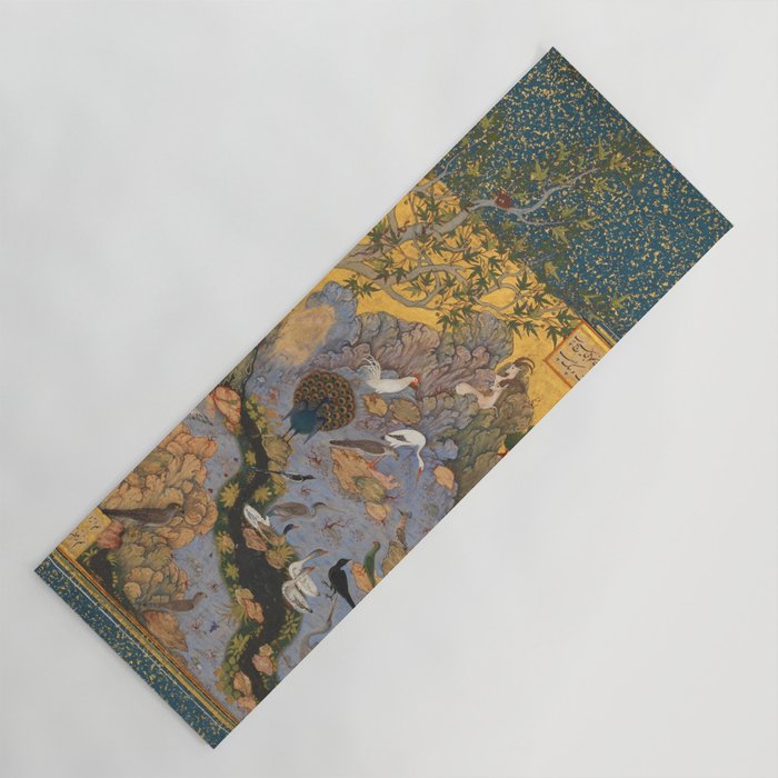Concourse Of The Birds By Habiballah Of Sava Yoga Mat Gallery Image 1