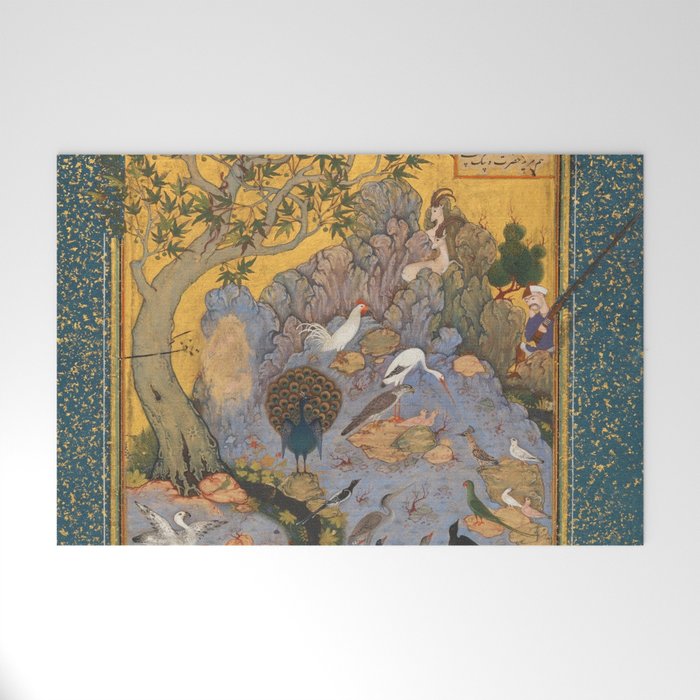 Concourse Of The Birds By Habiballah Of Sava Welcome Mat Gallery Image 1