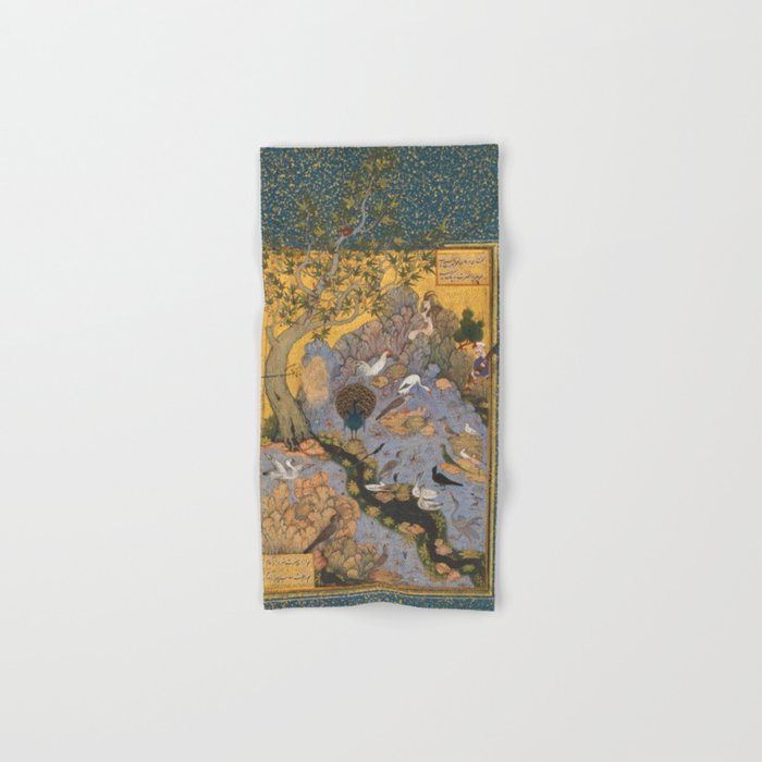 Concourse Of The Birds By Habiballah Of Sava Bath Towel Gallery Image 1