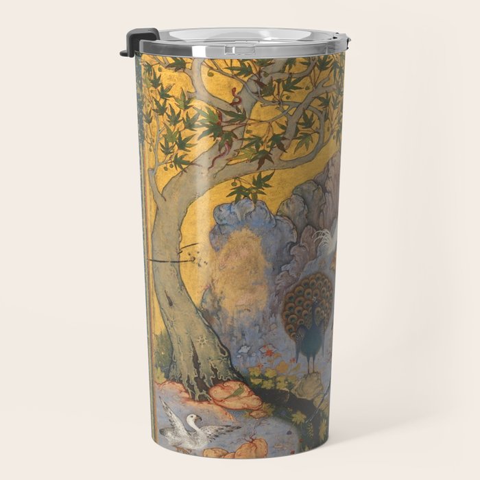 Concourse Of The Birds By Habiballah Of Sava Travel Mug Gallery Image 3