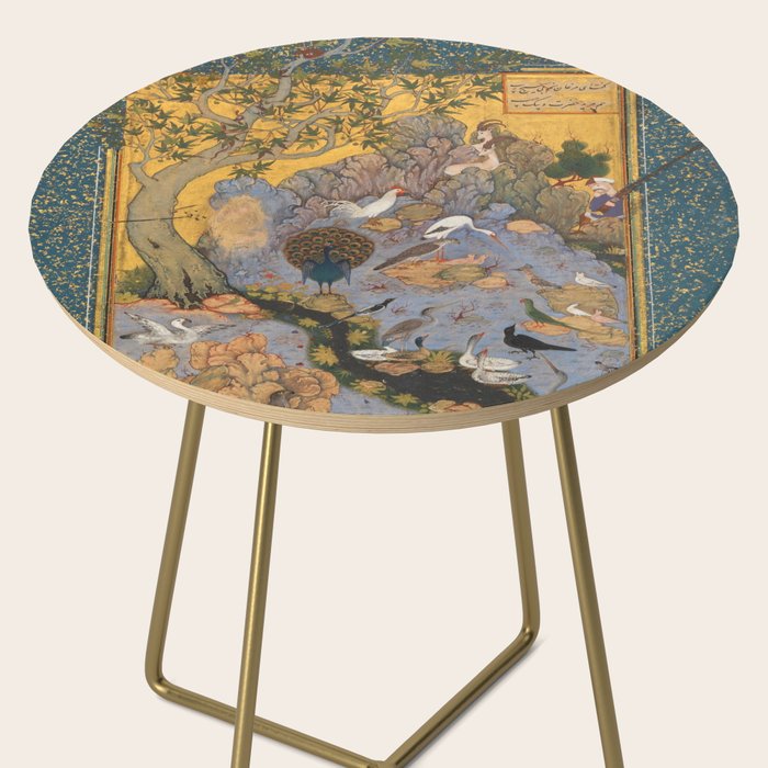 Concourse Of The Birds By Habiballah Of Sava Side Table Gallery Image 2