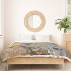 Concourse Of The Birds By Habiballah Of Sava Duvet Cover Gallery Image 3