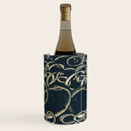 Migration - black and white abstract painting marks bold Wine Chiller Gallery Image 3