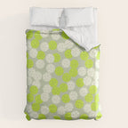 Pickleball Ball Pattern Duvet Cover Gallery Image 6