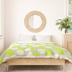 Pickleball Ball Pattern Duvet Cover Gallery Image 3