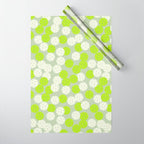 Pickleball Ball Pattern Wrapping Paper Gallery Image 1