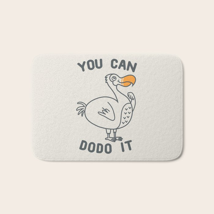 You can dodo it Bath Mat Gallery Image 1