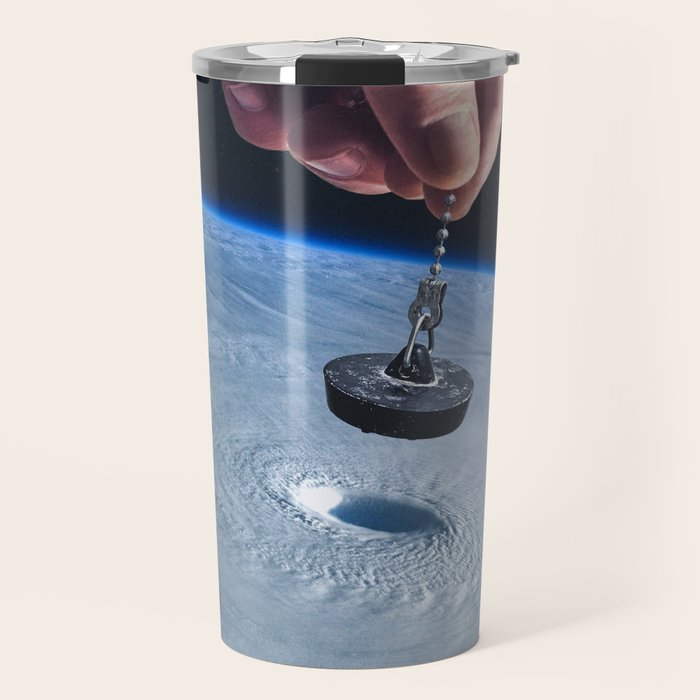 Down the drain Travel Mug Gallery Image 1