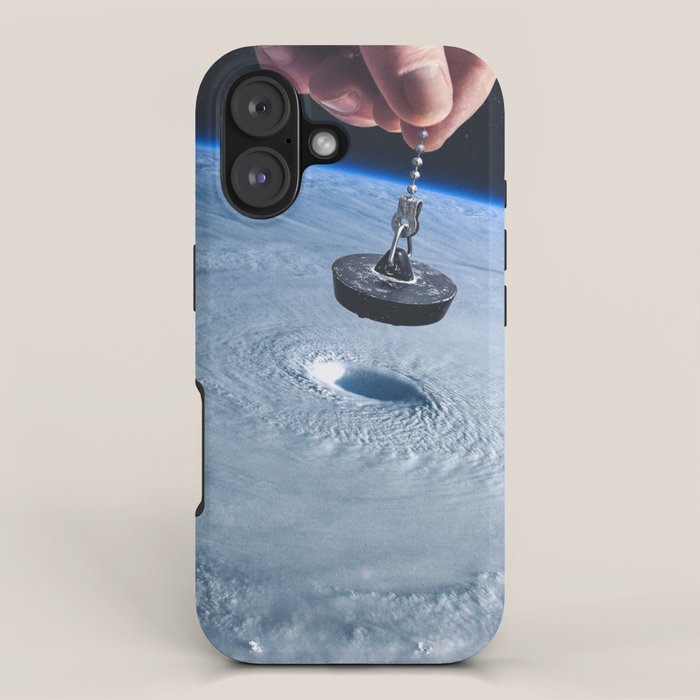Down the drain iPhone Case Gallery Image 1
