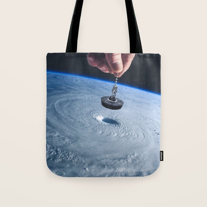 Down the drain Tote Bag Gallery Image 1