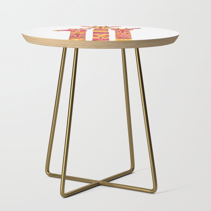 Giraffes - Fiery Palette Side Table Gallery Image 1