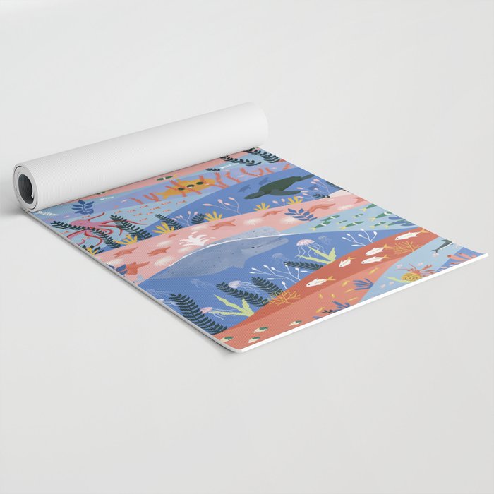 oceans Yoga Mat Gallery Image 2