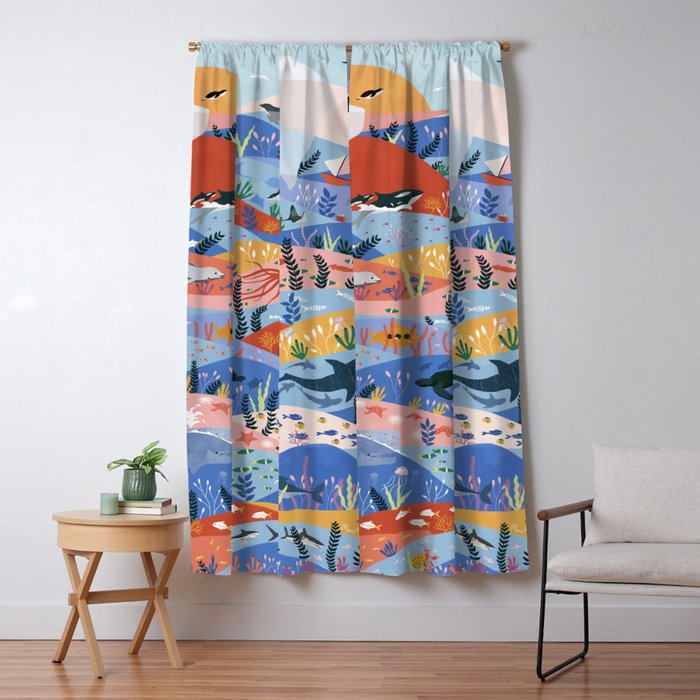 oceans Window Curtain Gallery Image 1