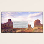 Monument Valley View, Arizona, color photographic National Park art print Desk Mat Gallery Image 1