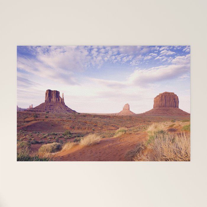 Monument Valley View, Arizona, color photographic National Park art print Welcome Mat Gallery Image 1