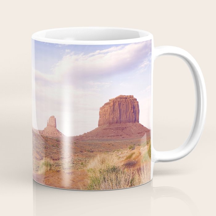 Monument Valley View, Arizona, color photographic National Park art print Coffee Mug Gallery Image 1