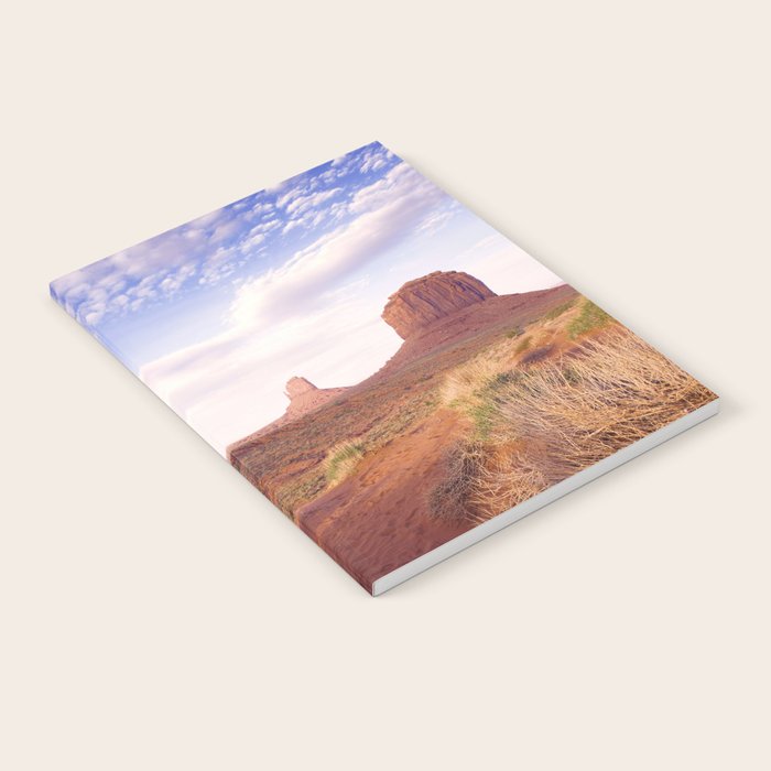 Monument Valley View, Arizona, color photographic National Park art print Notebook Gallery Image 1