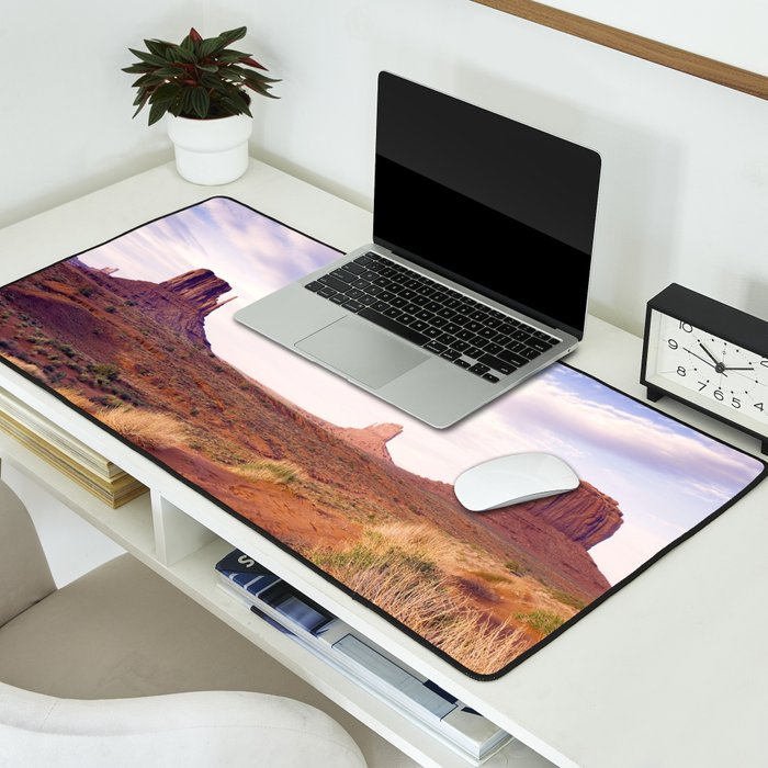 Monument Valley View, Arizona, color photographic National Park art print Desk Mat Gallery Image 2