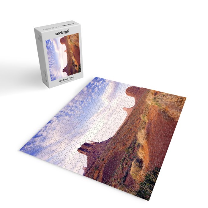 Monument Valley View, Arizona, color photographic National Park art print Jigsaw Puzzle Gallery Image 2