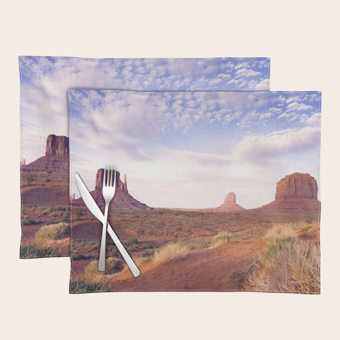 Monument Valley View, Arizona, color photographic National Park art print Placemat Gallery Image 1