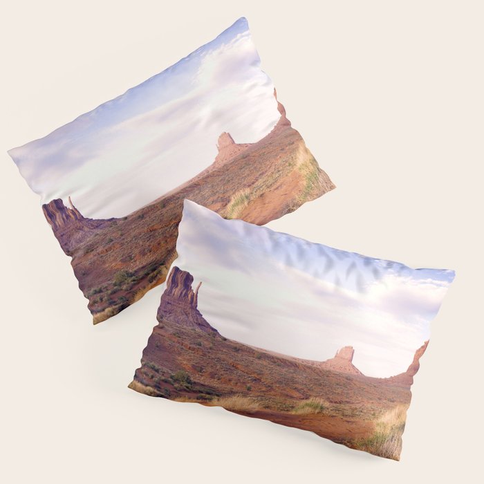 Monument Valley View, Arizona, color photographic National Park art print Pillow Sham Gallery Image 3