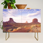 Monument Valley View, Arizona, color photographic National Park art print Credenza Gallery Image 1