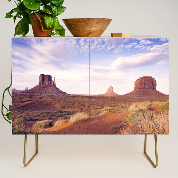 Monument Valley View, Arizona, color photographic National Park art print Credenza Gallery Image 1