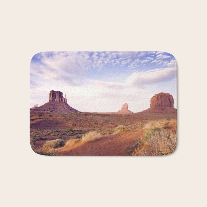 Monument Valley View, Arizona, color photographic National Park art print Bath Mat Gallery Image 1
