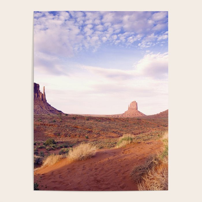 Monument Valley View, Arizona, color photographic National Park art print Poster Gallery Image 1