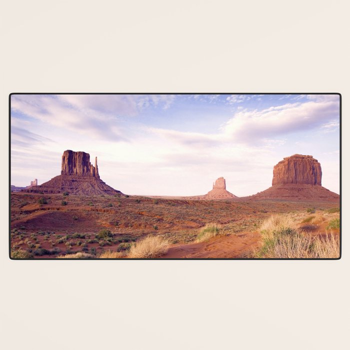 Monument Valley View, Arizona, color photographic National Park art print Desk Mat Gallery Image 3