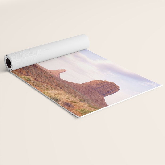Monument Valley View, Arizona, color photographic National Park art print Yoga Mat Gallery Image 2