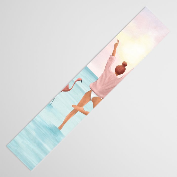 Big Flamingo Table Runner Gallery Image 3