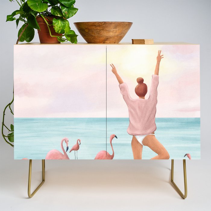 Big Flamingo Credenza Gallery Image 1