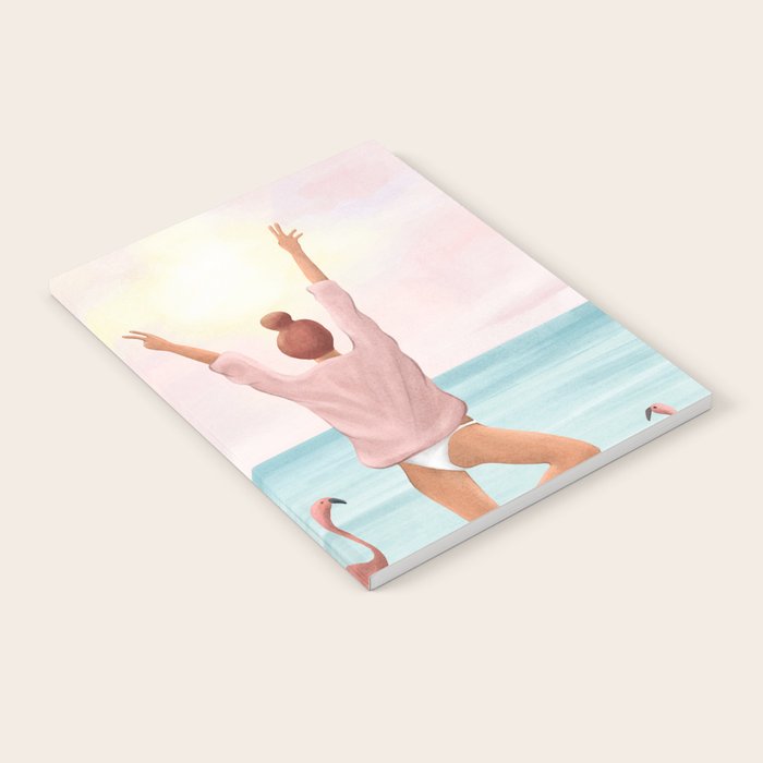 Big Flamingo Notebook Gallery Image 2