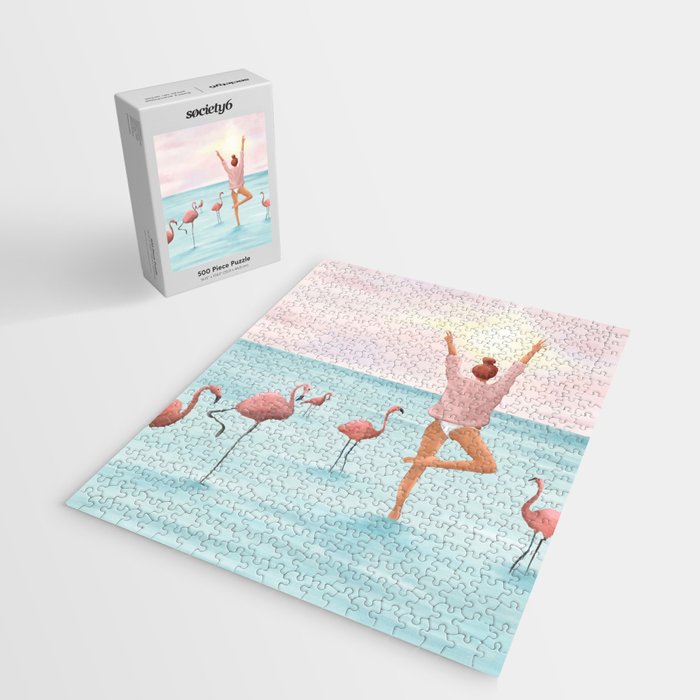 Big Flamingo Jigsaw Puzzle Gallery Image 2
