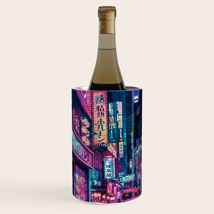 Magic of Cyberpunk Japan Wine Chiller Gallery Image 1