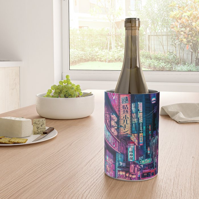 Magic of Cyberpunk Japan Wine Chiller Gallery Image 4