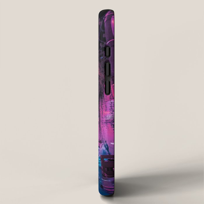 Magic of Cyberpunk Japan iPhone Case Gallery Image 2