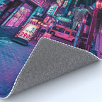 Magic of Cyberpunk Japan Rug Gallery Image 4