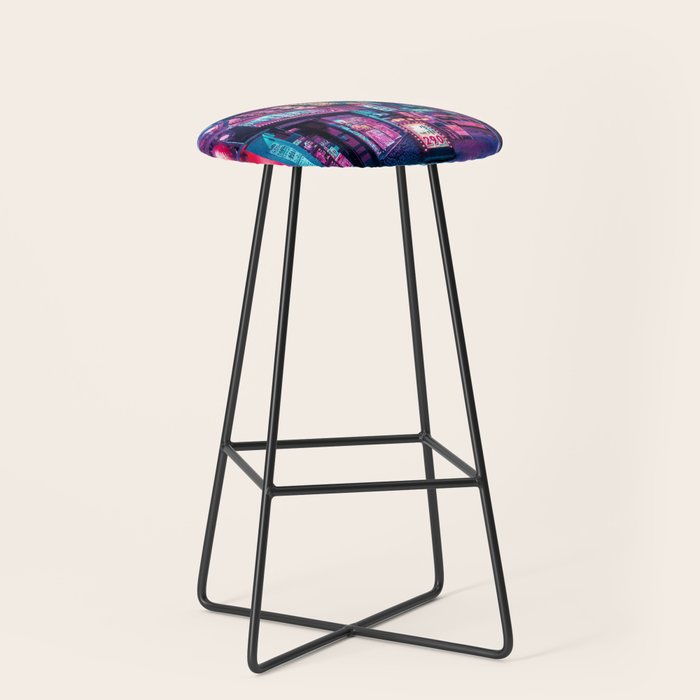 Magic of Cyberpunk Japan Stool Gallery Image 1