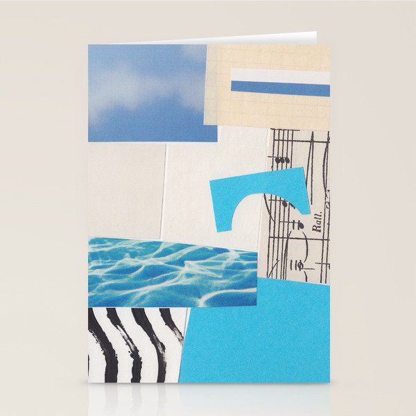 One Color Collection / Picton Blue Stationery Card Gallery Image 1