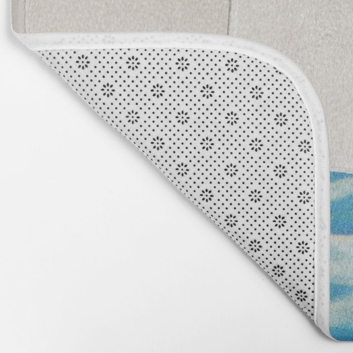One Color Collection / Picton Blue Bath Mat Gallery Image 2