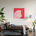 Girl Power - Born to be Proud! Wood Wall Art Gallery Image 2
